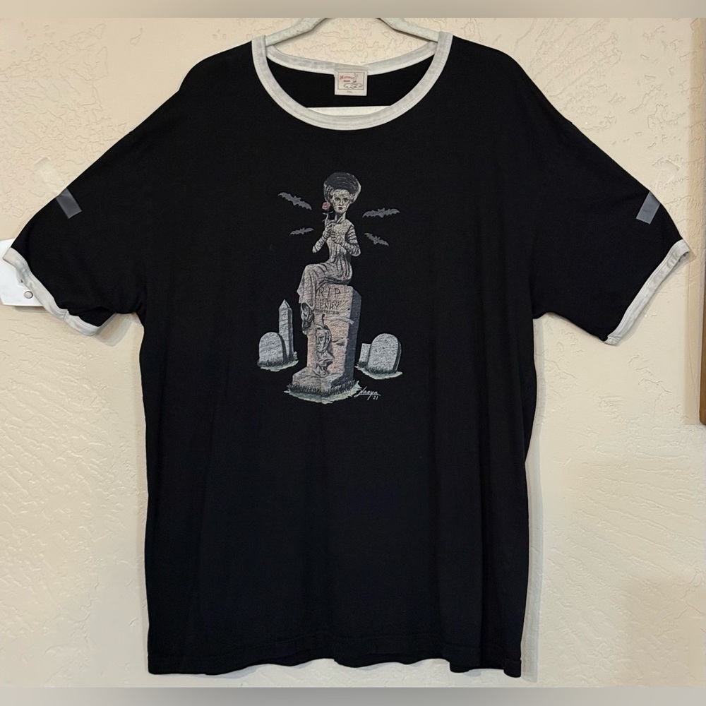 Mischief Made Bride Of Frankenstein Shirt, Size 3xl